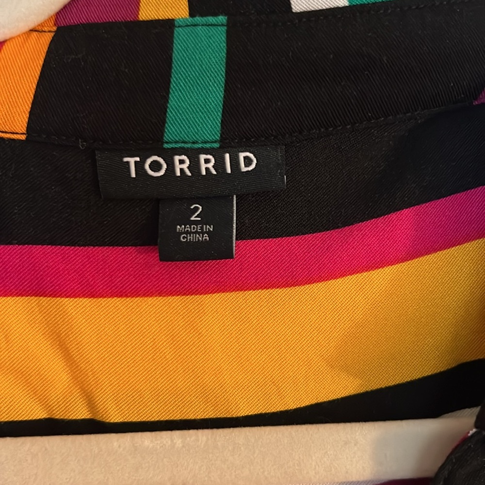 Torrid size 2 sleeveless maxi dress - Picture 2 of 2